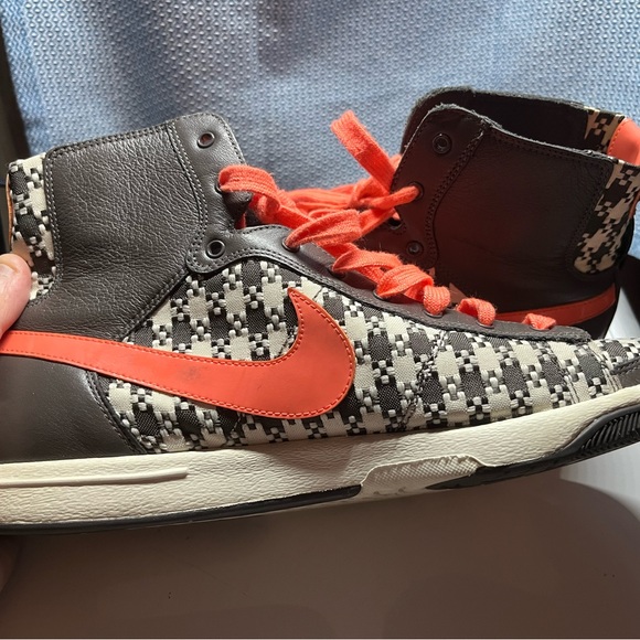 Nike Blazer Houndstooth Womens Vintage High Top Sneakers size 9 - Picture 2 of 7